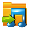 Folder Shared Music Icon 96x96 png